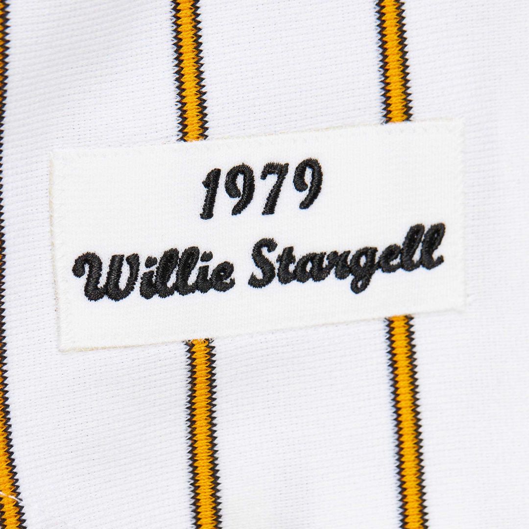Willie Stargell Pittsburgh Pirates Mitchell & Ness Cooperstown Collection 1979 Authentic Jersey - White