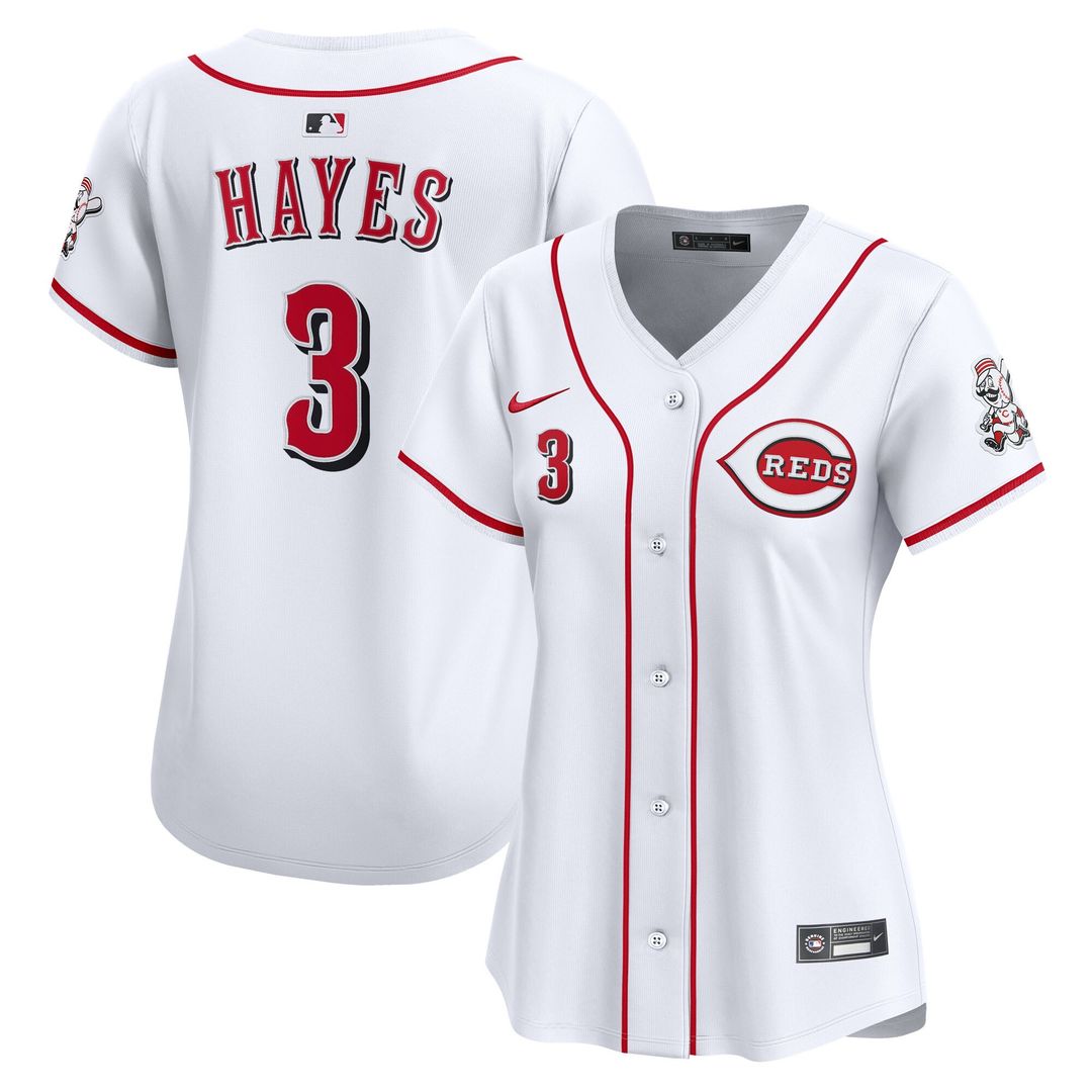 Ke'Bryan Hayes Cincinnati Reds Nike Women's Home Limited Player Jersey - White