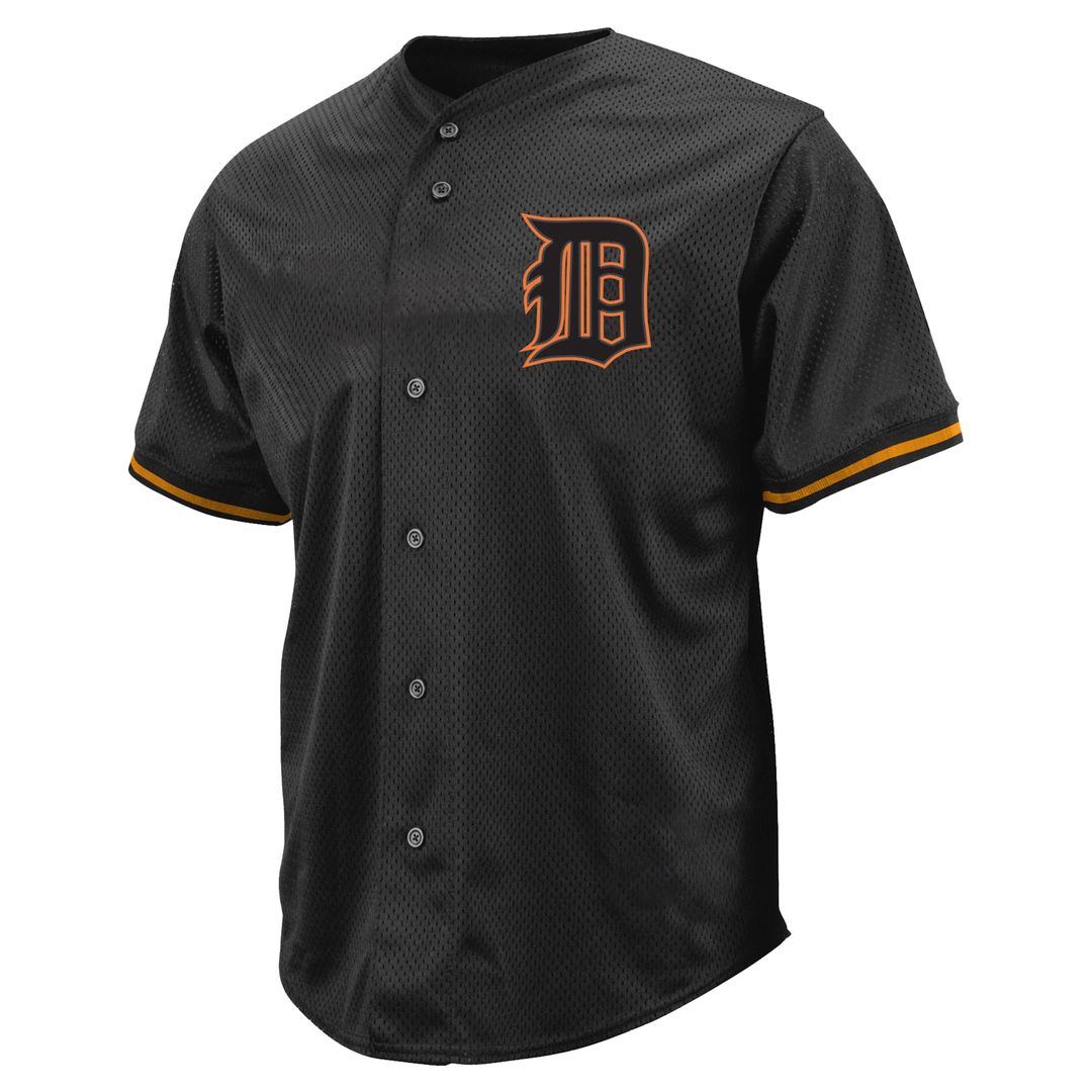 Tarik Skubal Detroit Tigers Profile Big & Tall Pop Fashion Jersey - Black