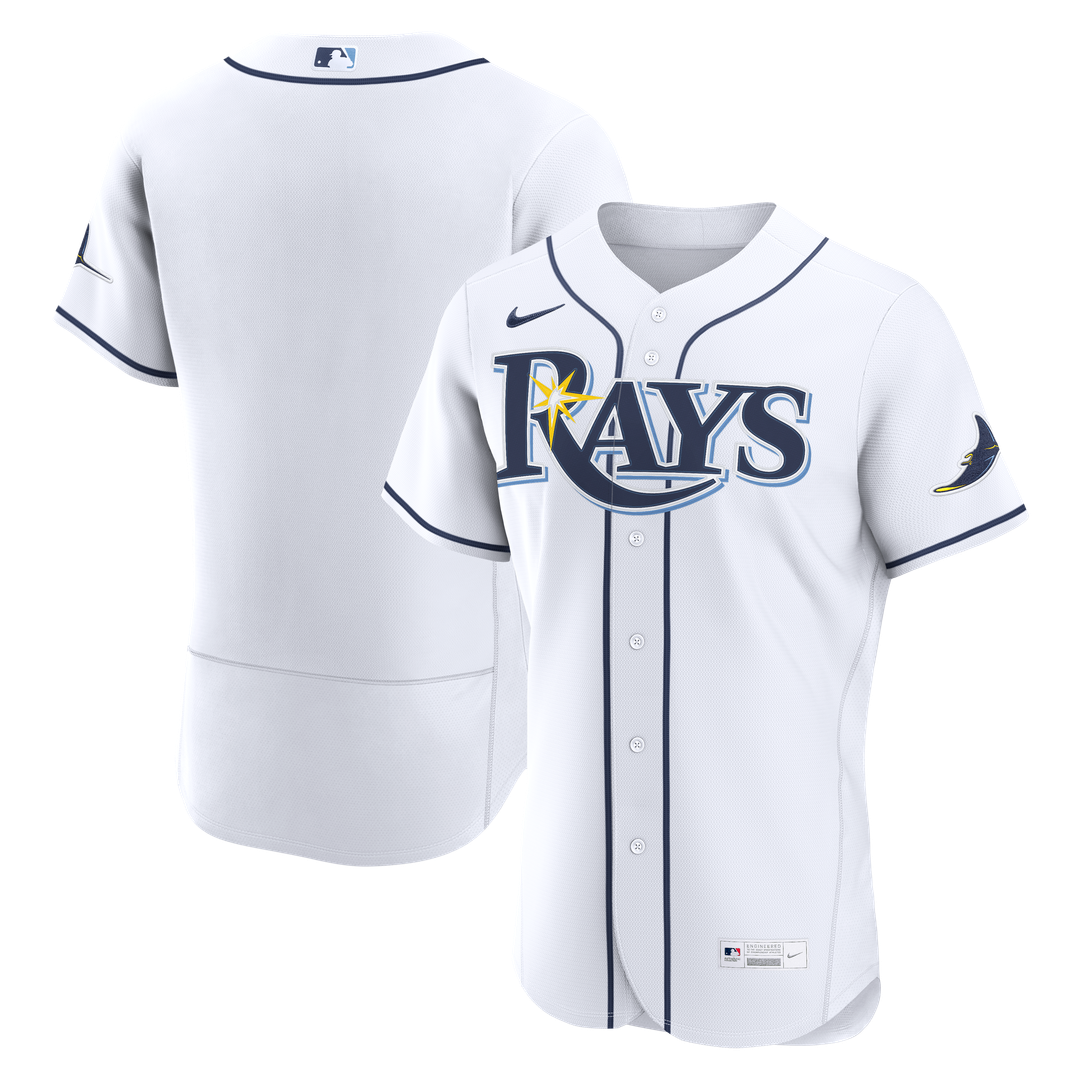 Tampa Bay Rays Nike Home Authentic Jersey - White