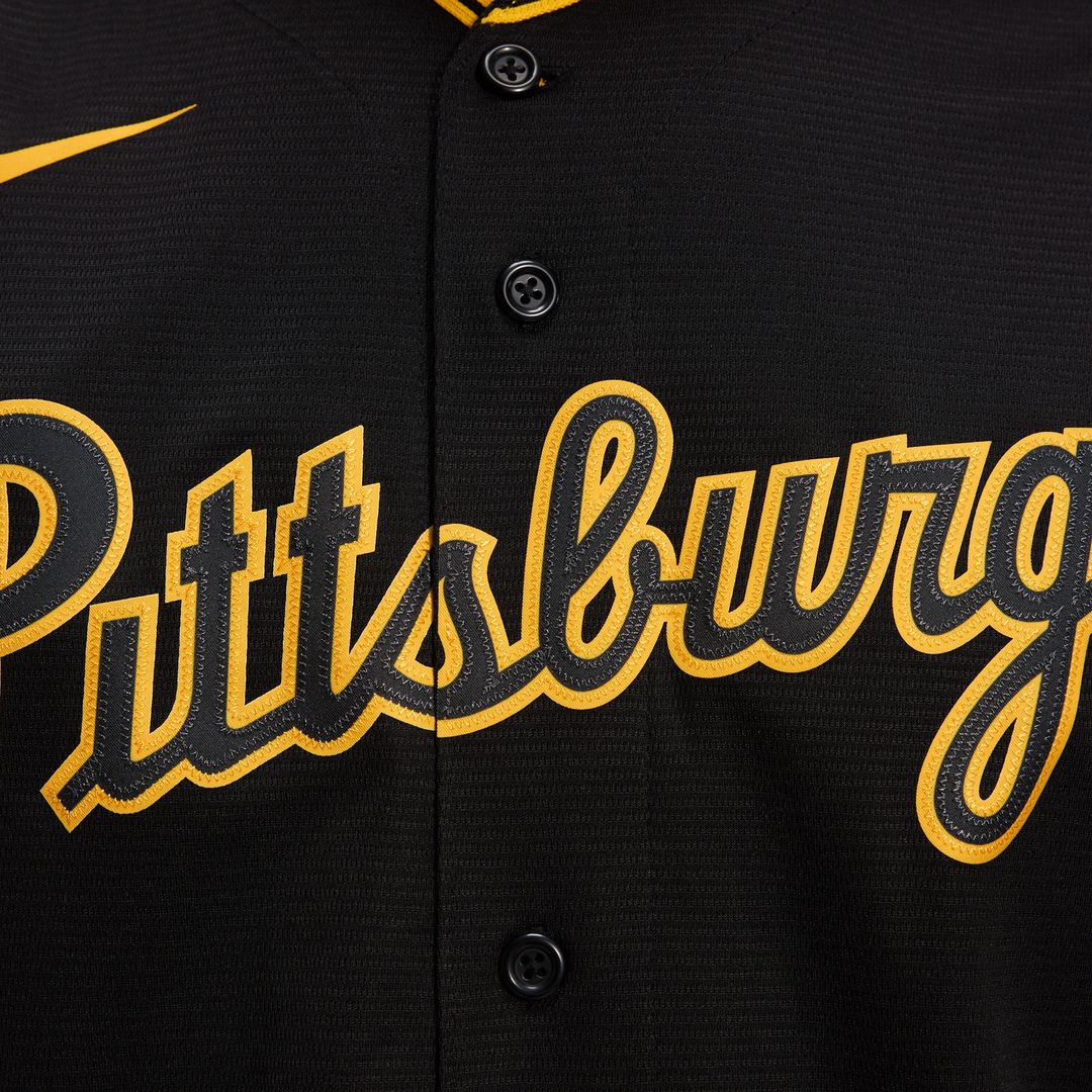 Pittsburgh Pirates Nike Alternate Replica Team Jersey - Black