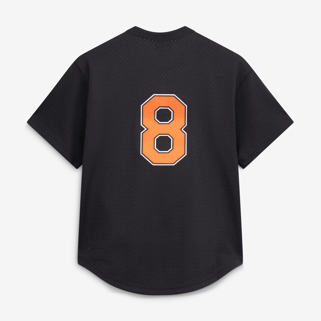 Cal Ripken Jr. Baltimore Orioles Mitchell & Ness Authentic Batting Practice Jersey - Black