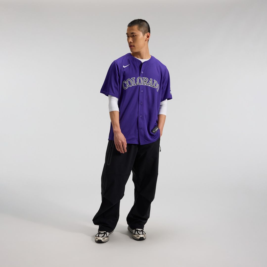 Colorado Rockies Nike Alternate Limited Jersey - Purple