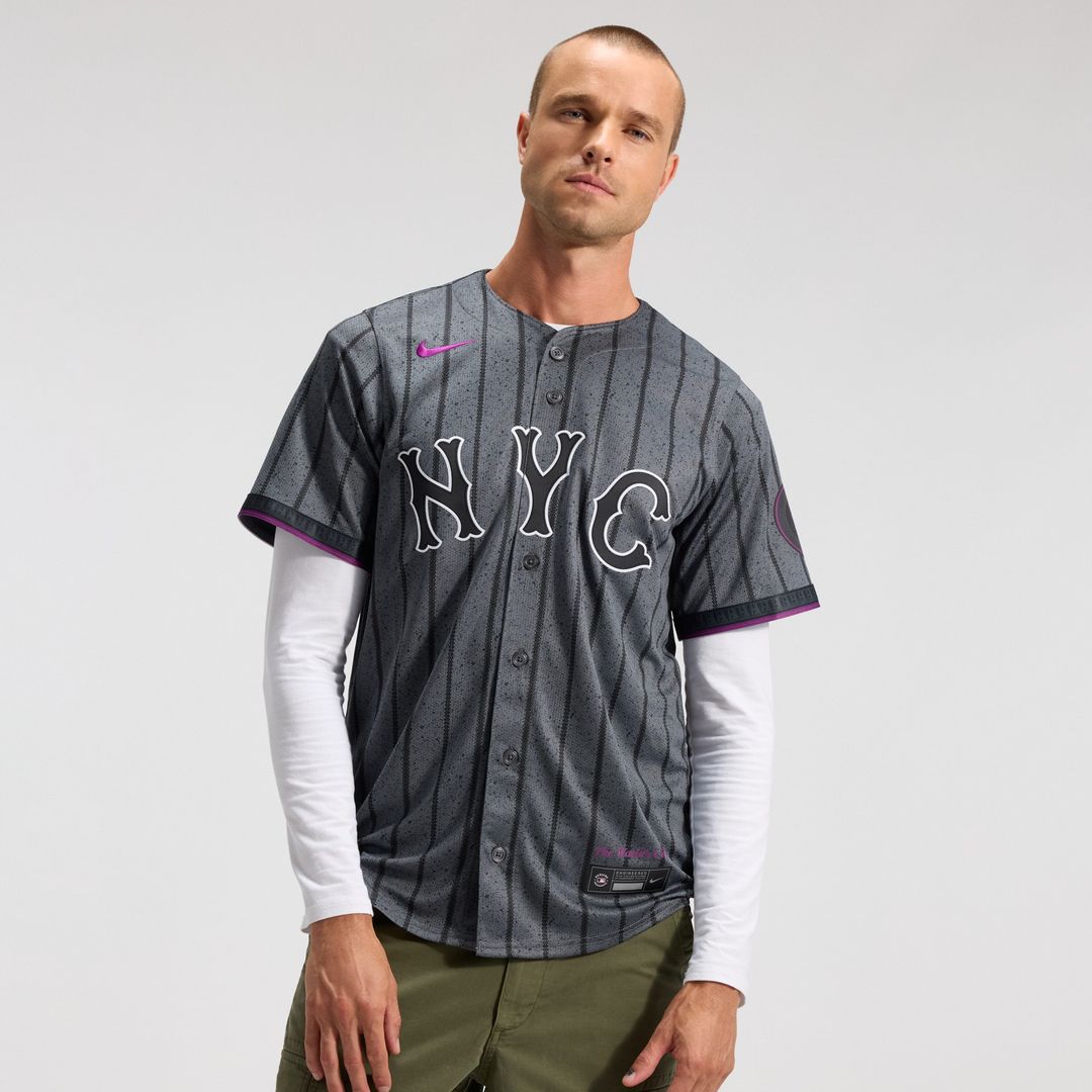 New York Mets Nike City Connect Limited Jersey - Gray