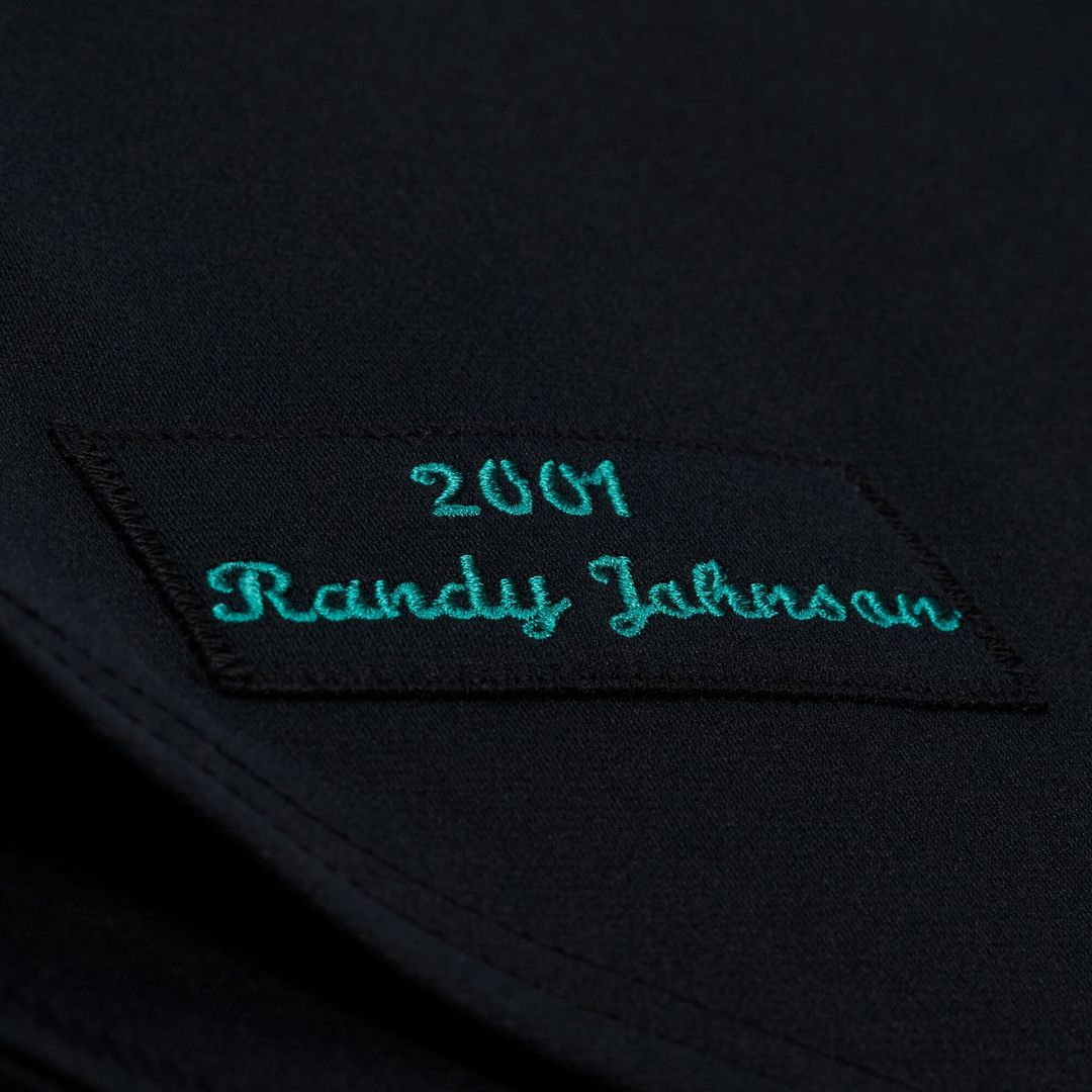 Randy Johnson Arizona Diamondbacks Mitchell & Ness 2001 Authentic Jersey - Black