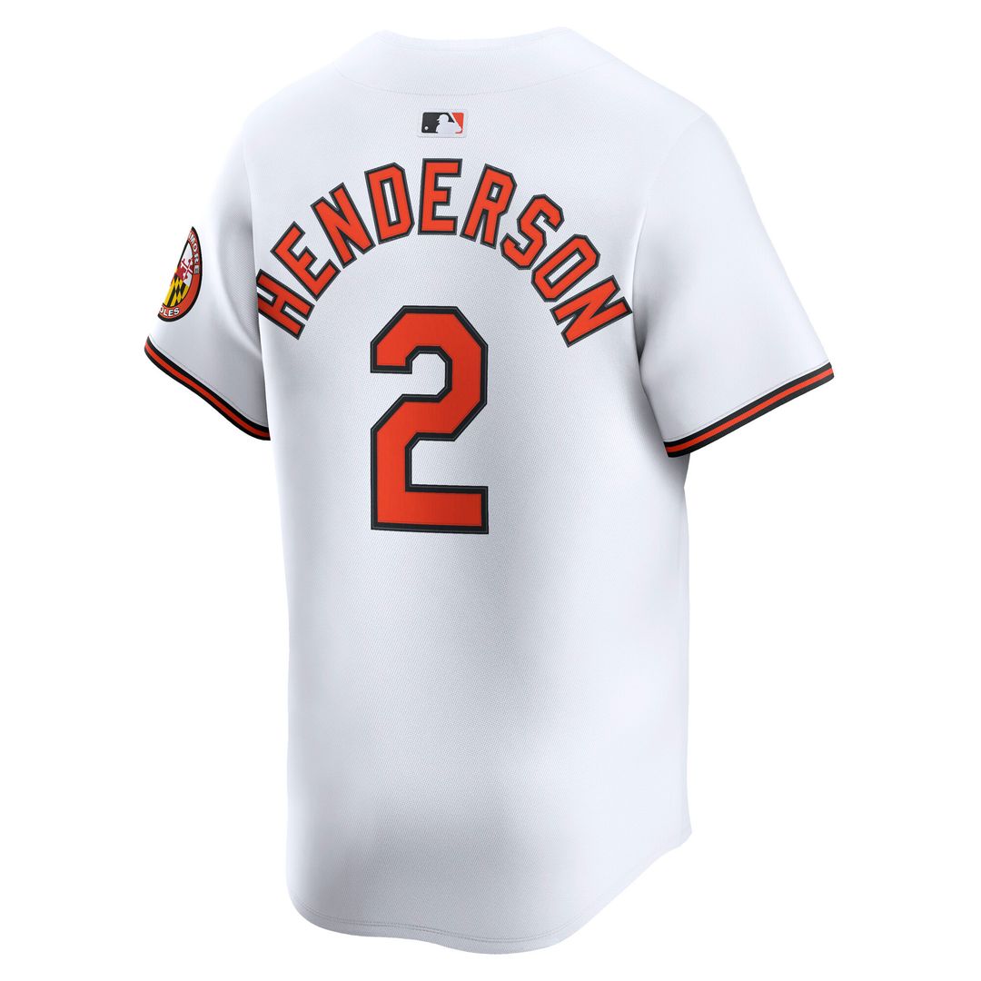 Gunnar Henderson Baltimore Orioles Nike Alternate Limited Player Jersey - Black