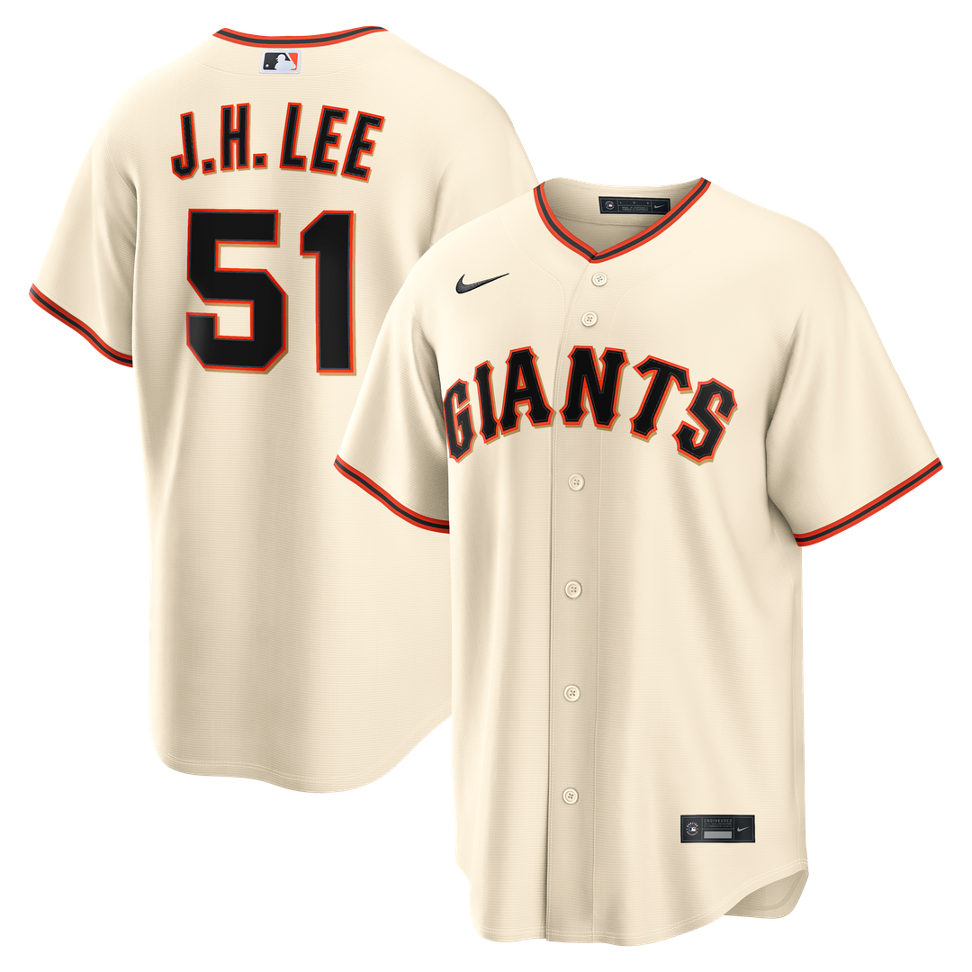 Jung Hoo Lee San Francisco Giants Nike Home Replica Jersey - Cream