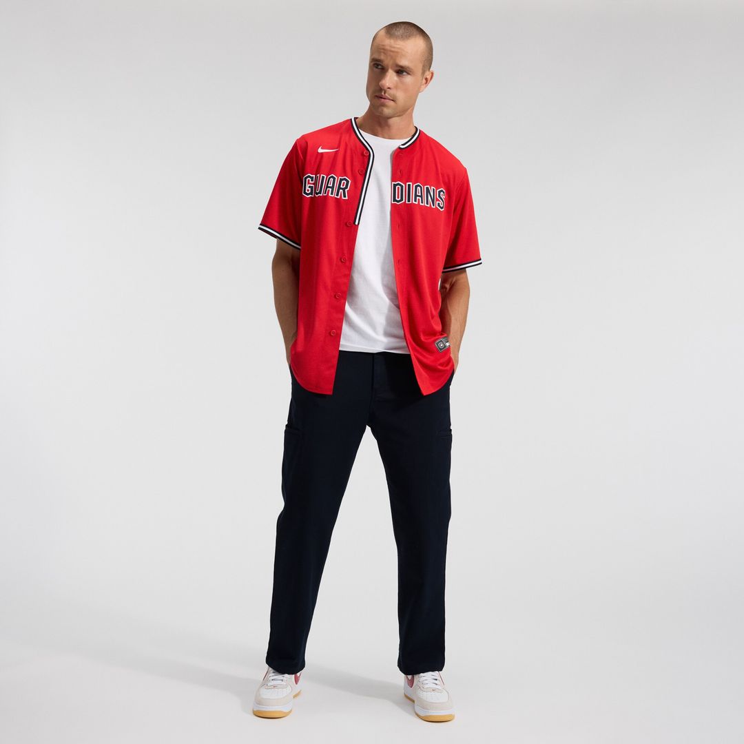Cleveland Guardians Nike Alternate 2 Replica Jersey - Red