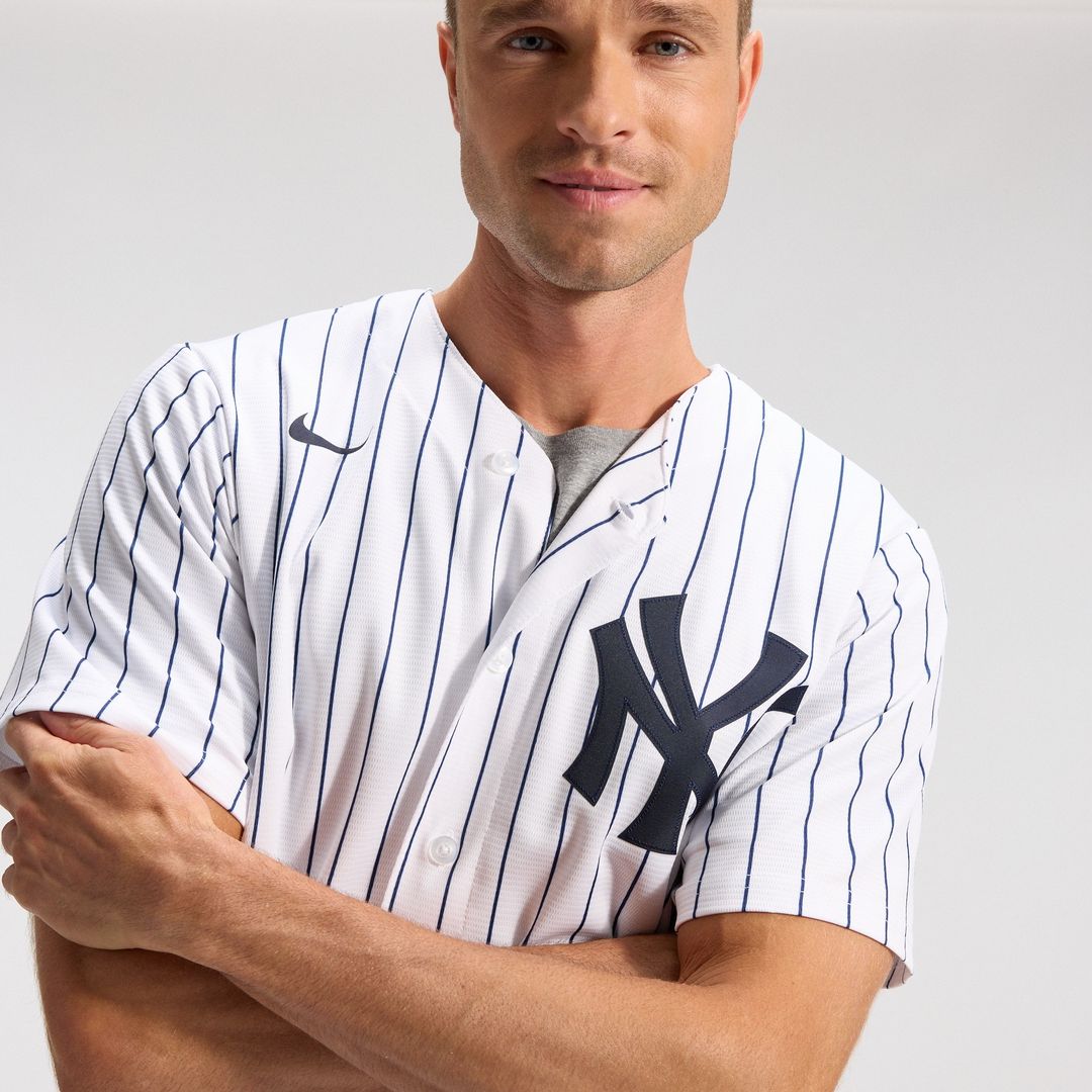 New York Yankees Nike Home Replica Team Jersey - White
