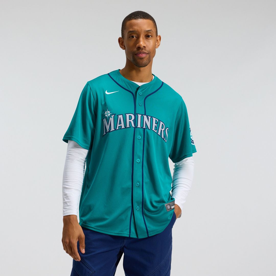 Cal Raleigh Seattle Mariners Nike Home Limited Player Jersey - White