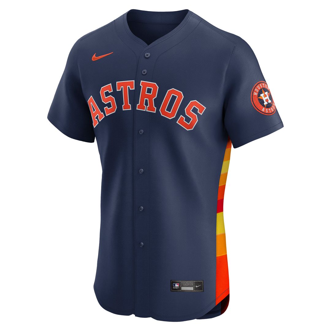 Houston Astros Nike Alternate Elite Jersey - Orange