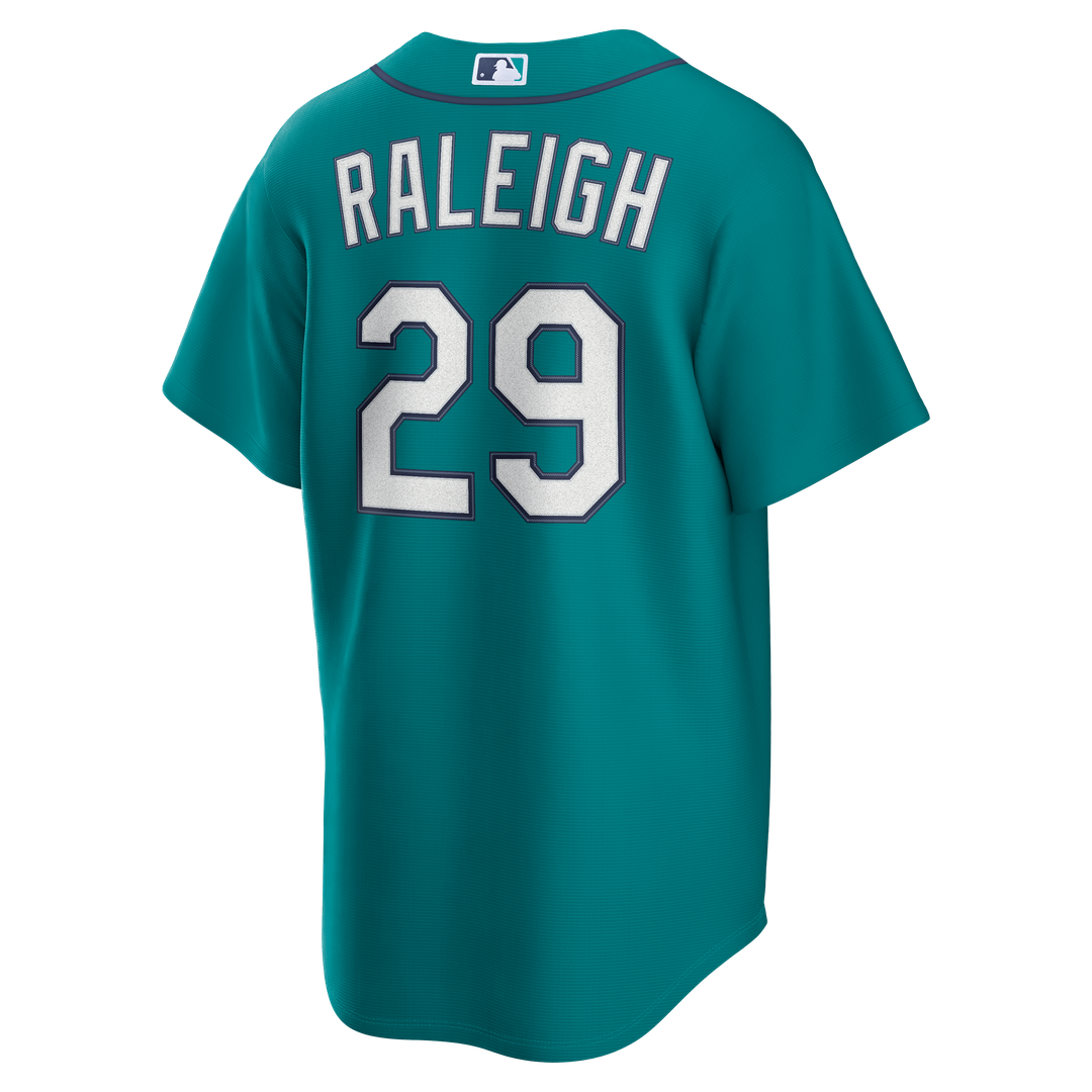 Cal Raleigh Seattle Mariners Nike Alternate Replica Jersey - Cream