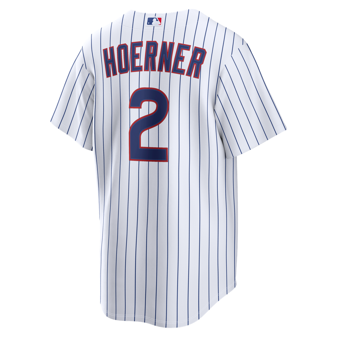 Nico Hoerner Chicago Cubs Nike Home Replica Jersey - White