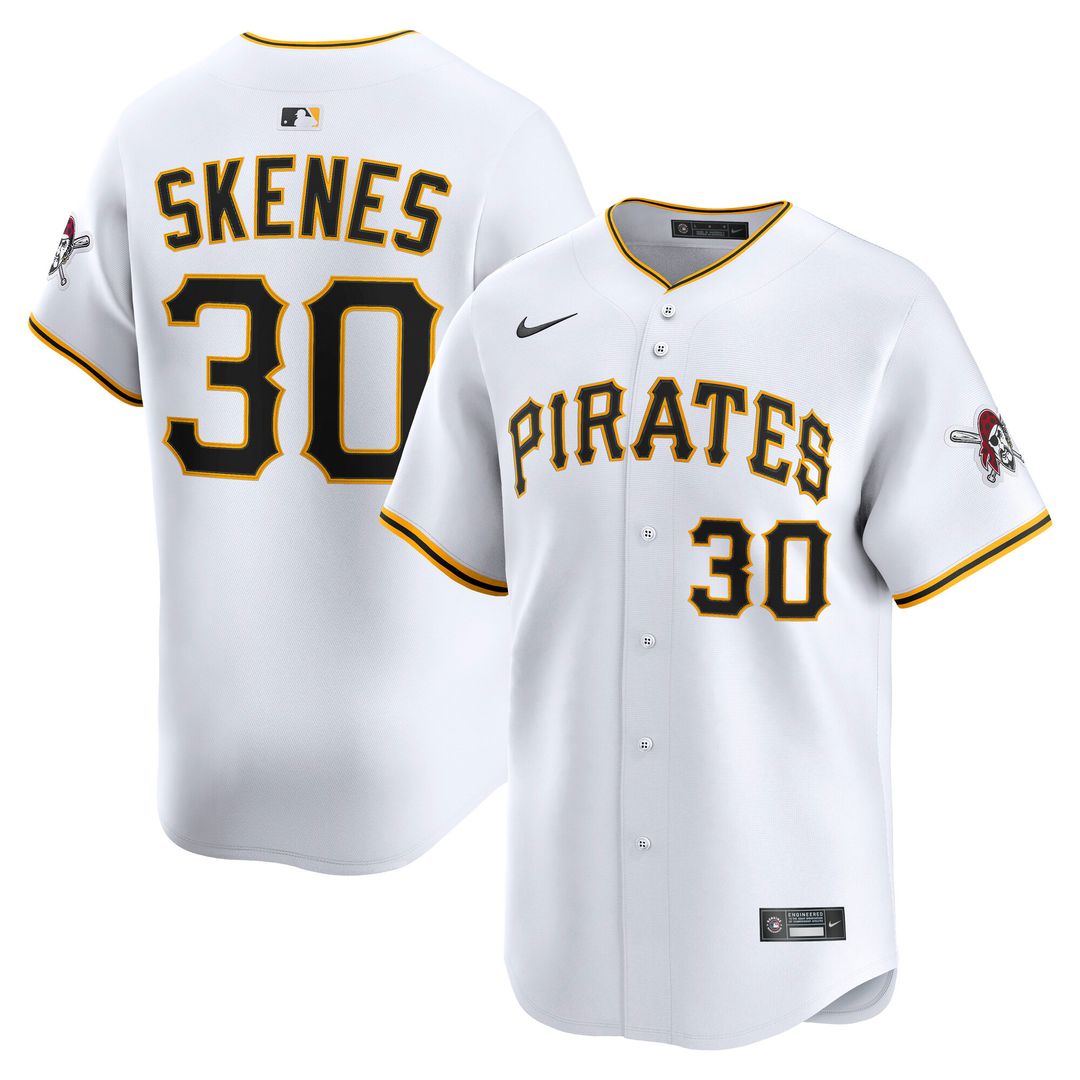 Paul Skenes Pittsburgh Pirates Nike Road Limited Player Jersey - Gray