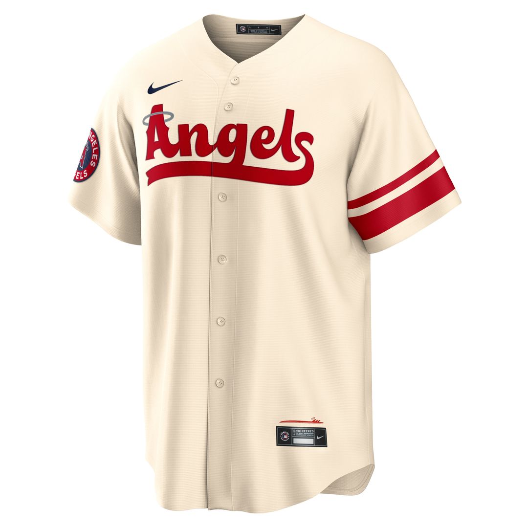 Anthony Rendon Los Angeles Angels Nike City Connect Replica Player Jersey - Cream