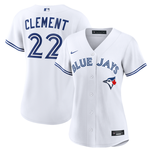 Ernie Clement Toronto Blue Jays Nike Women's Home Replica Jersey - White