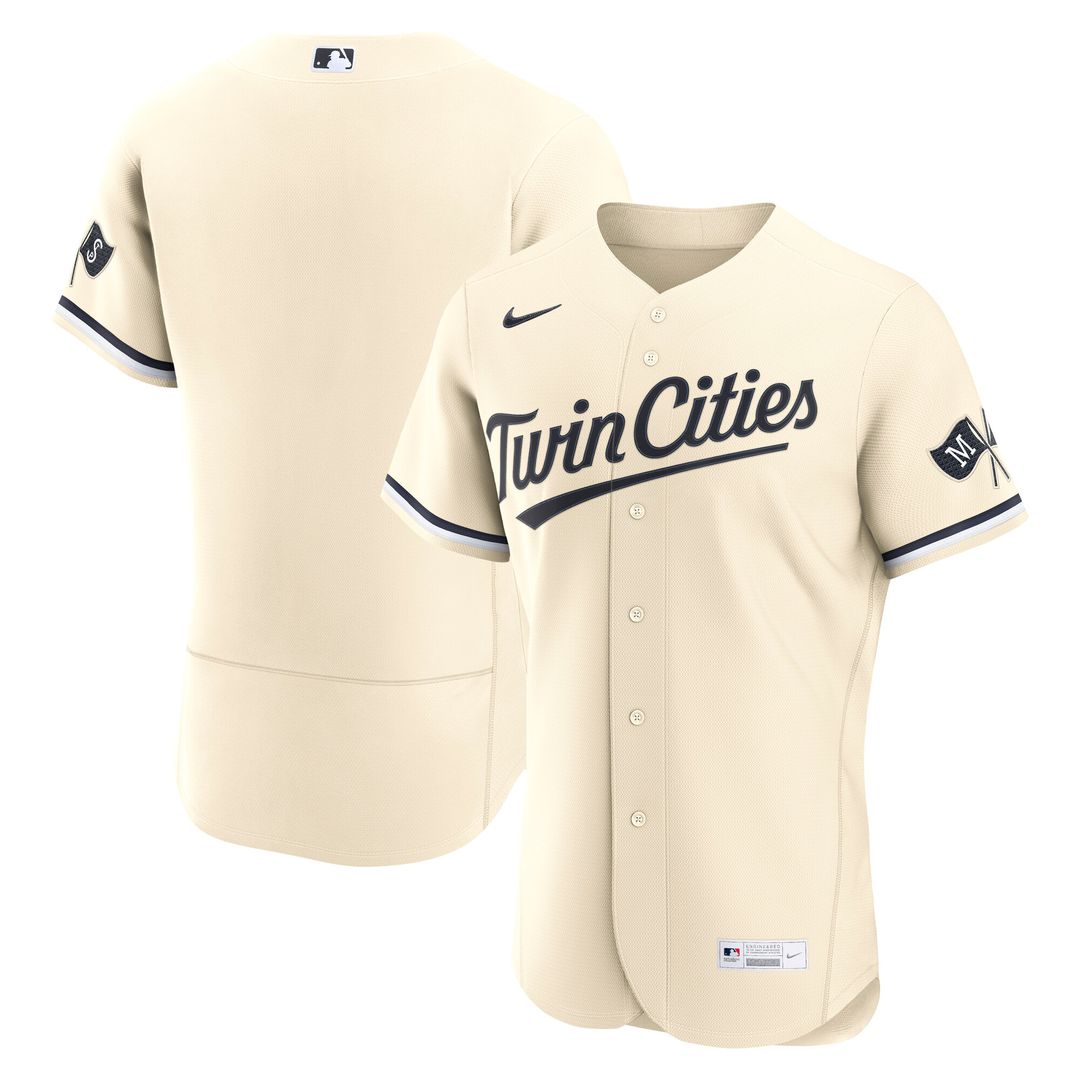Minnesota Twins Nike Home Authentic Jersey - White