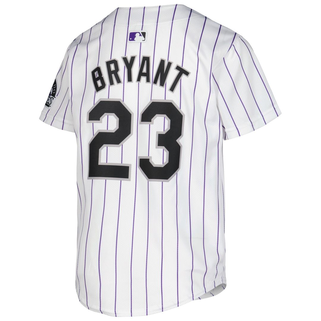 Kris Bryant Colorado Rockies Nike Youth Alternate Limited Player Jersey - Purple