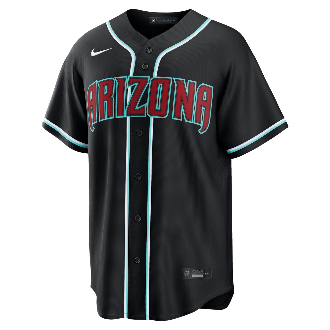 Arizona Diamondbacks Nike Fashion Replica Black Out Jersey
