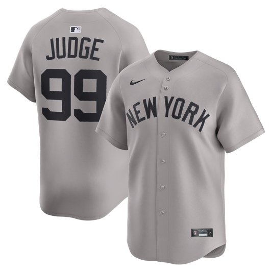 Aaron Judge New York Yankees Nike Road Limited Player Jersey - Gray