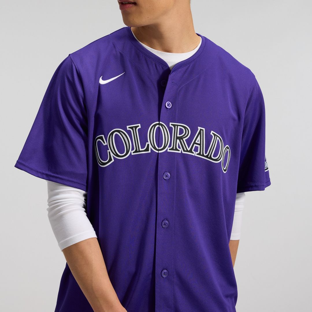 Colorado Rockies Nike Alternate Limited Jersey - Purple