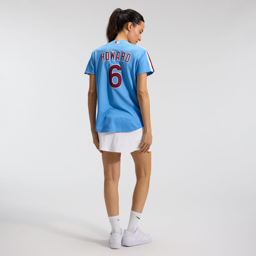 Ryan Howard Philadelphia Phillies Nike Women's Replica Jersey - Light Blue