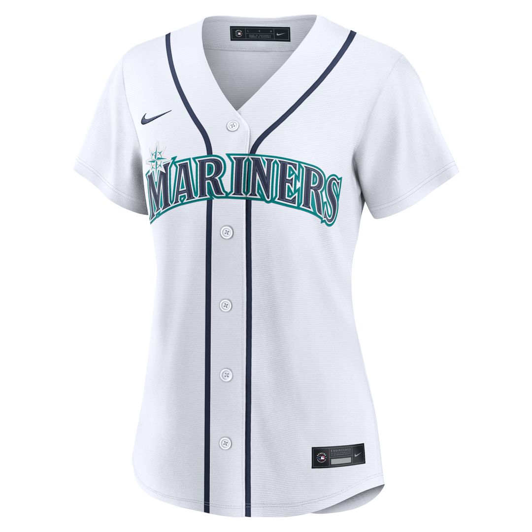 Luke Raley Seattle Mariners Nike Women's Home Replica Jersey - White
