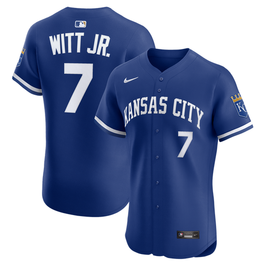 Bobby Witt Jr. Kansas City Royals Nike Alternate 2 Elite Player Jersey - Royal
