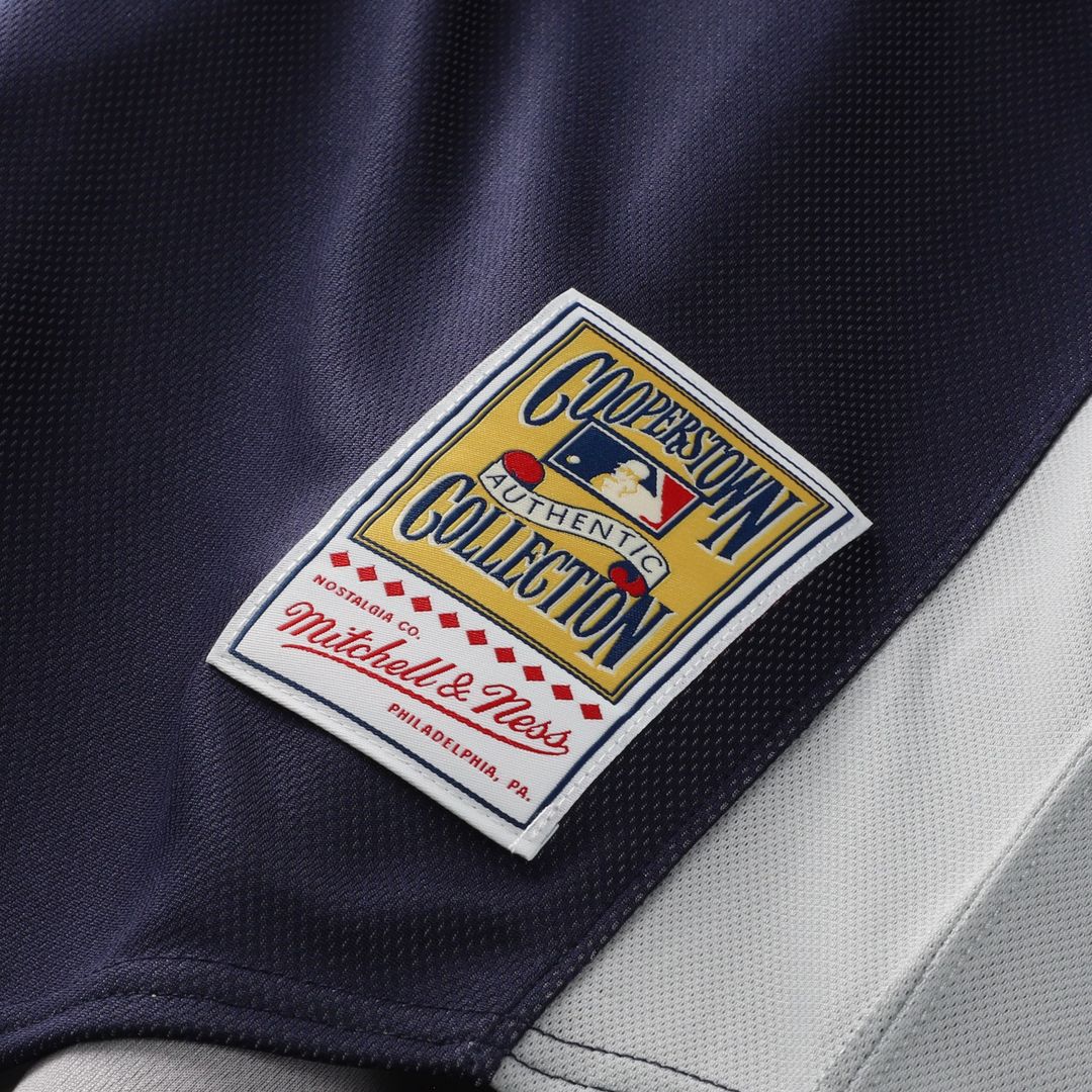 Derek Jeter New York Yankees Mitchell & Ness Authentic Batting Practice Jersey - Navy