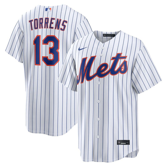 Luis Torrens New York Mets Nike Home Replica Jersey - White