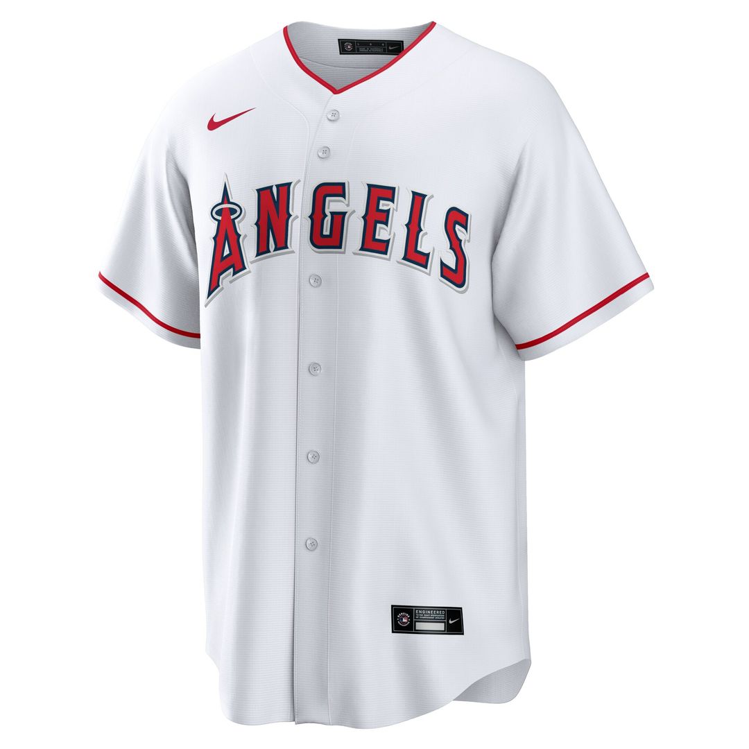 Yusei Kikuchi Los Angeles Angels Nike Home Replica Jersey - White