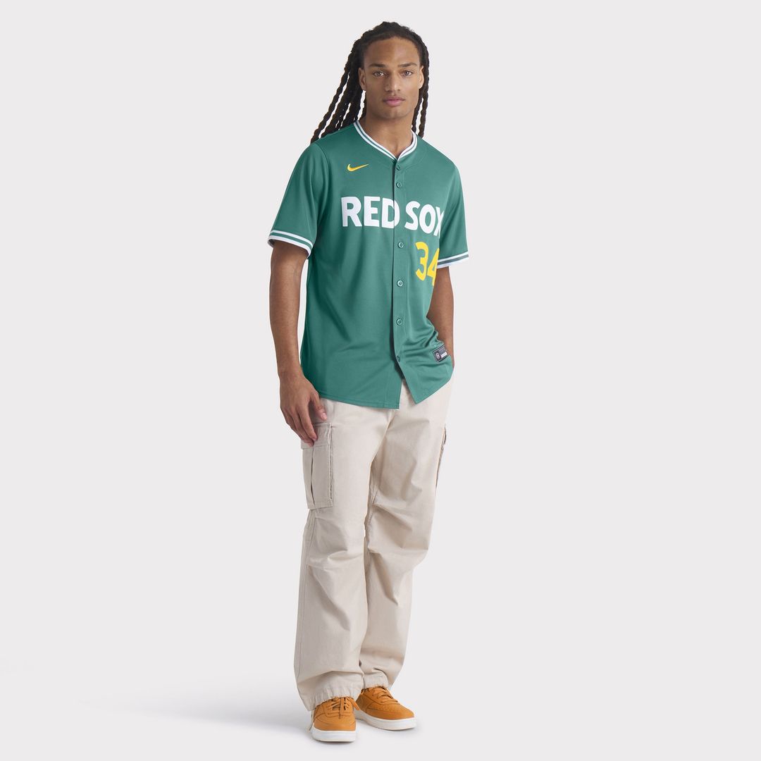 David Ortiz Boston Red Sox Nike 2025 City Connect Limited Retired Player Jersey - Green