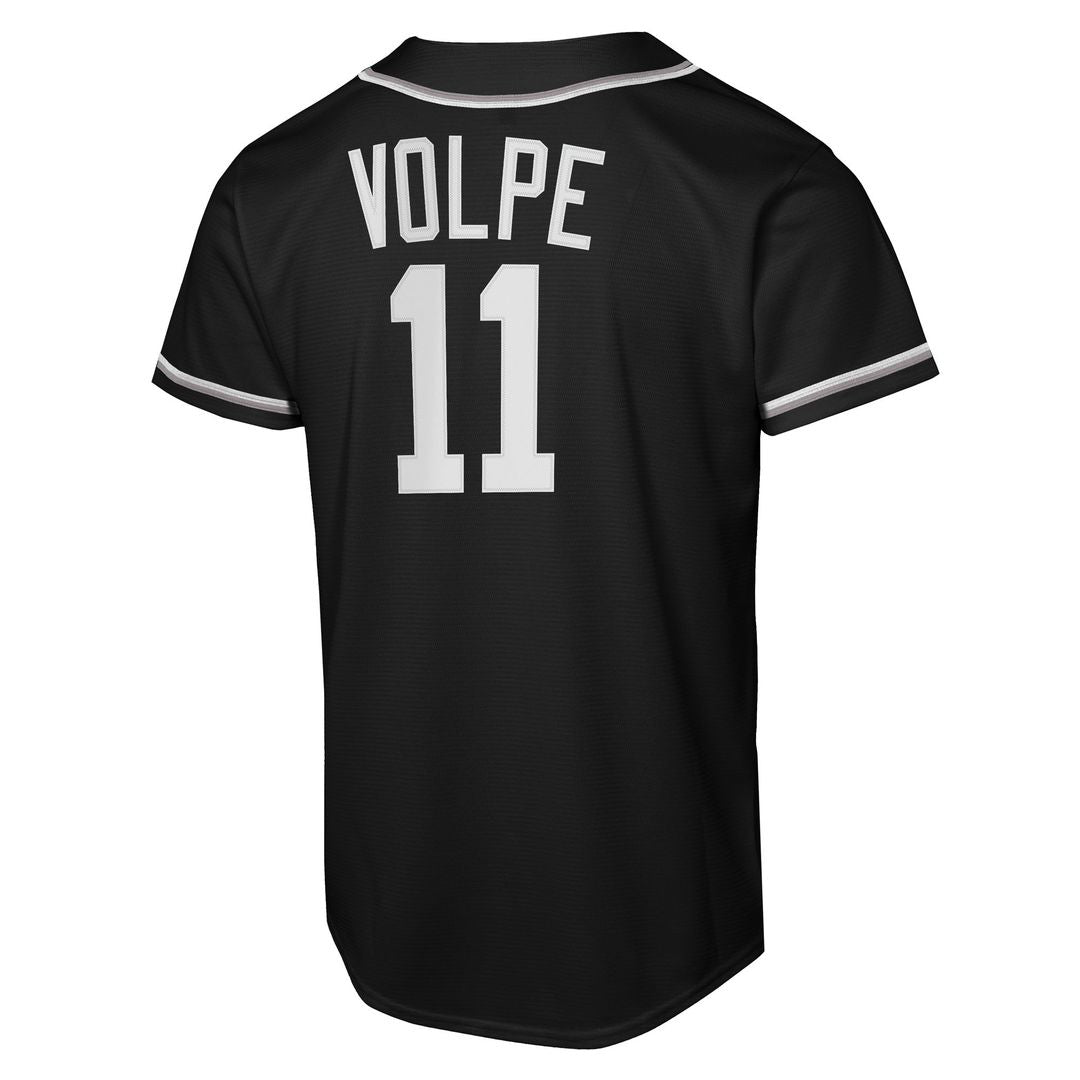 Anthony Volpe New York Yankees Nike Youth Fashion Replica Player Jersey - Black