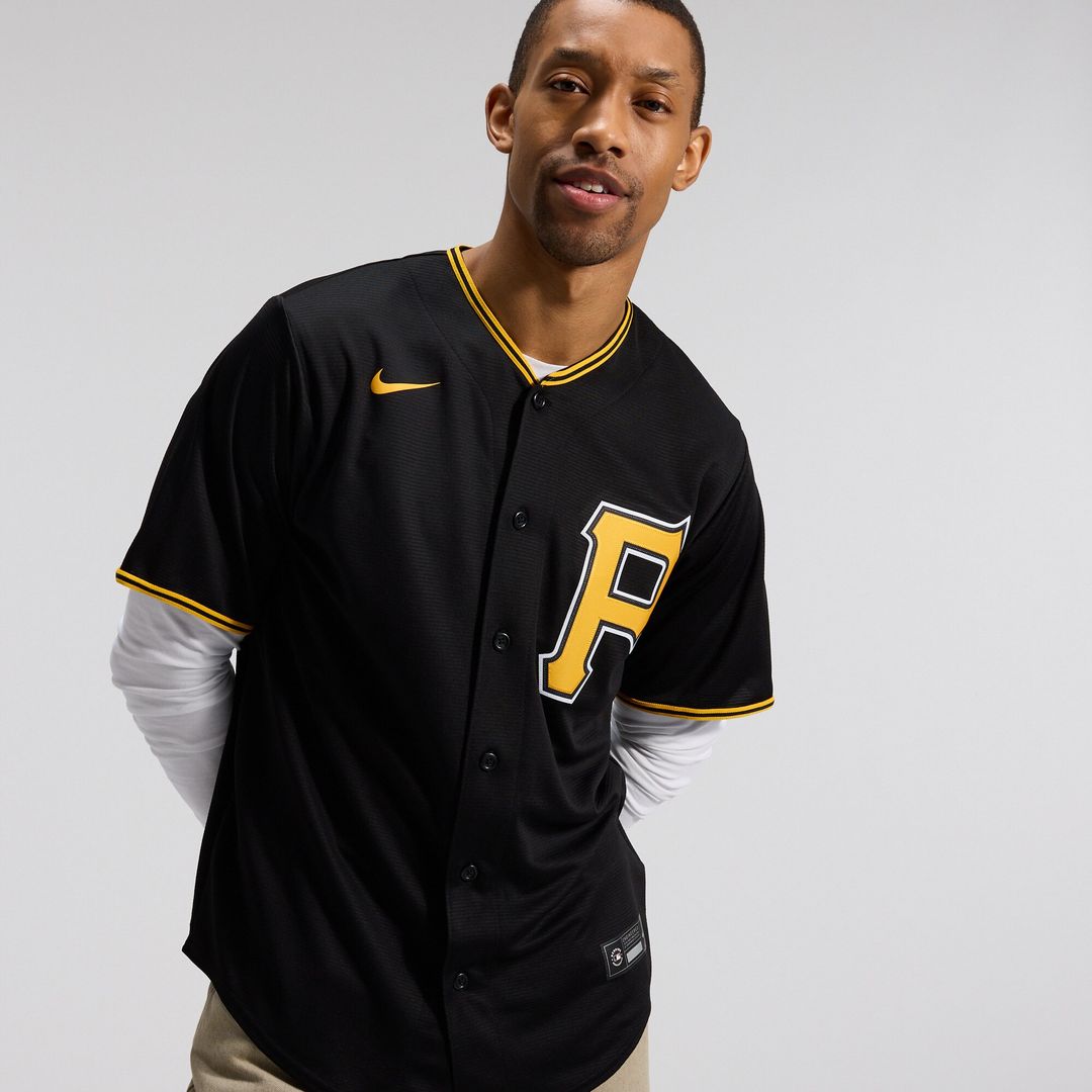 Pittsburgh Pirates Nike Alternate Replica Team Jersey - Black