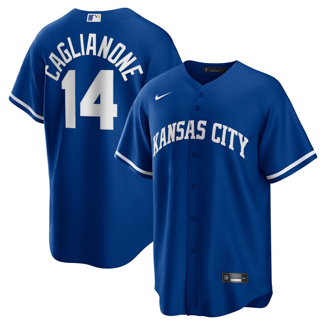 Jac Caglianone Kansas City Royals Nike Alternate Replica Jersey - Royal