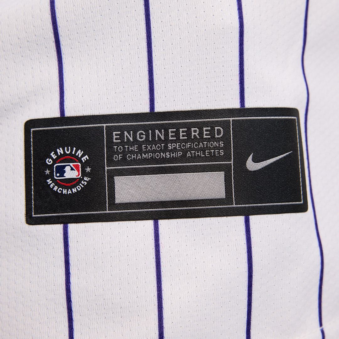 Colorado Rockies Nike Home Limited Jersey - White