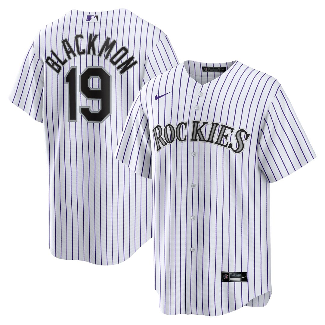 Charlie Blackmon Colorado Rockies Nike Alternate Replica Player Name Jersey - Purple