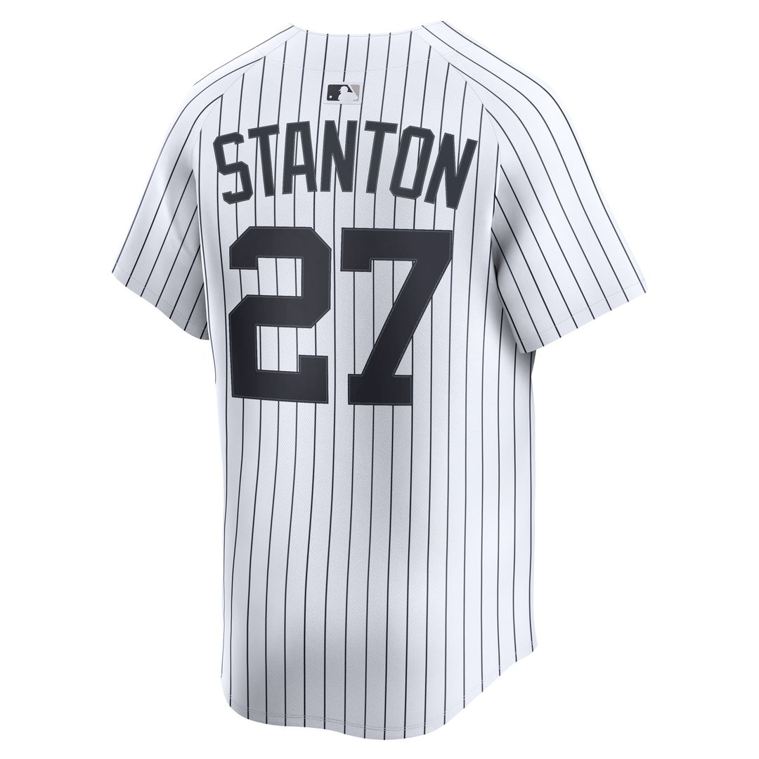 Giancarlo Stanton New York Yankees Nike Home Limited Player Jersey - White
