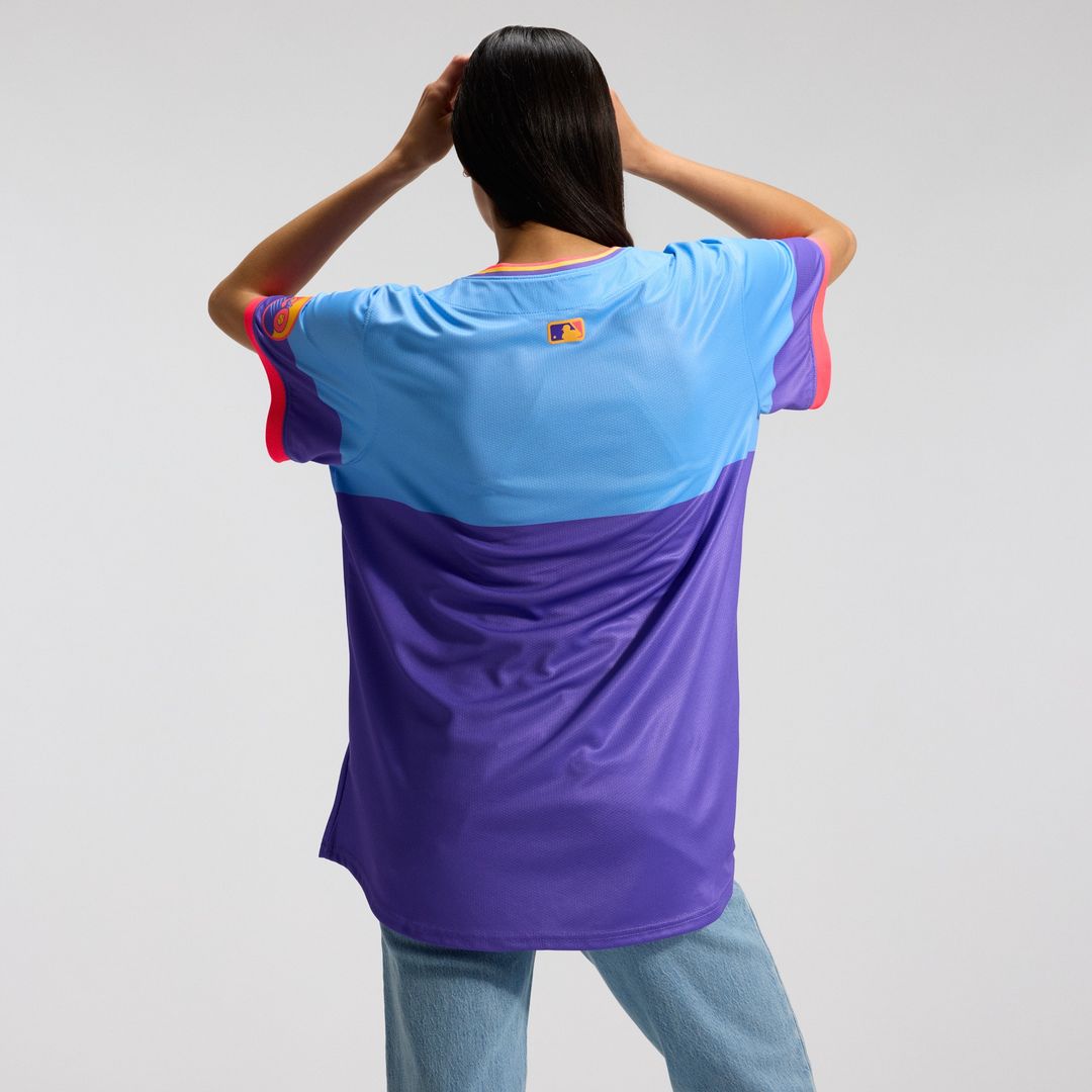 Colorado Rockies Nike Women's 2025 City Connect Limited Jersey - Purple/Light Blue