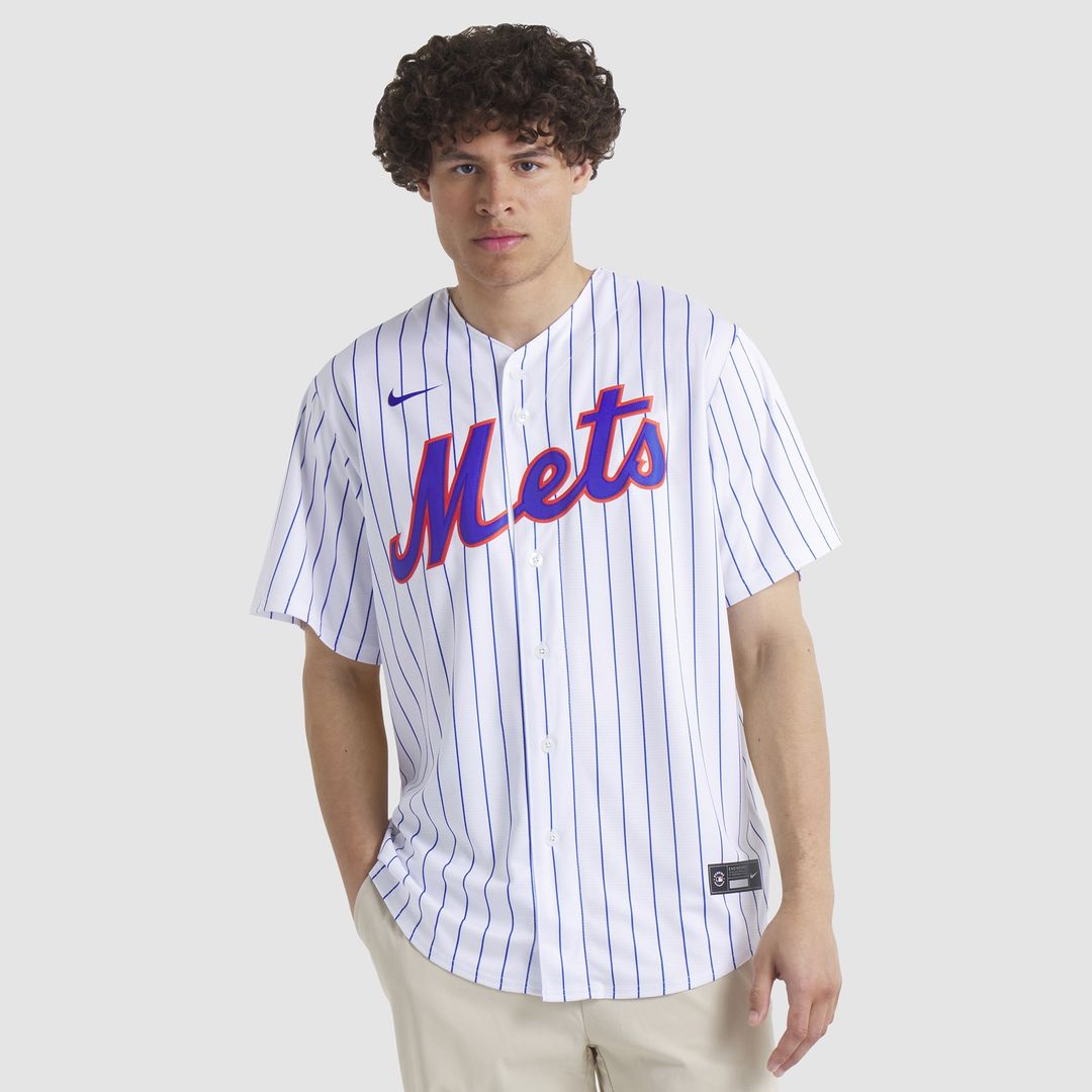 New York Mets Nike Home Replica Team Jersey - White
