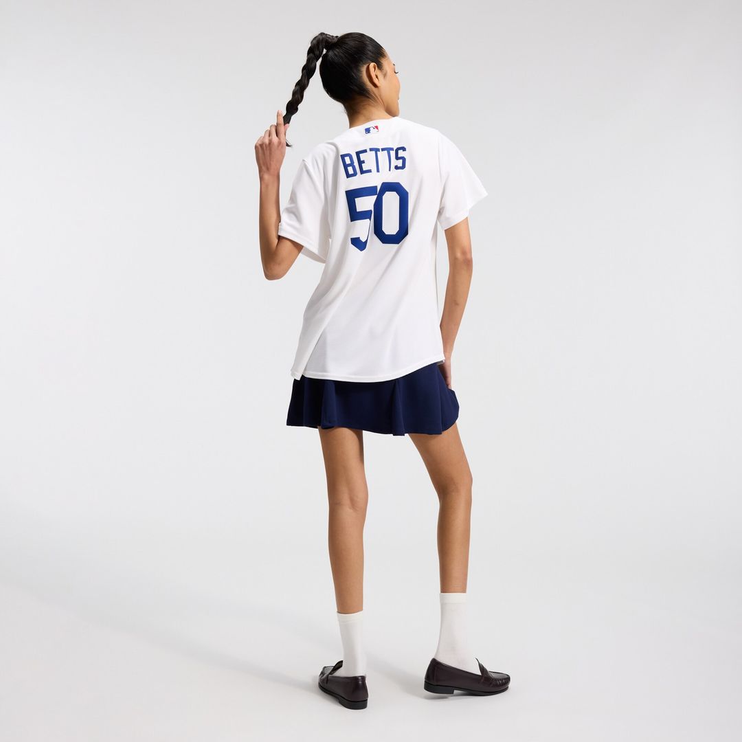 Mookie Betts Los Angeles Dodgers Nike Women's Home Stadium Jersey - White