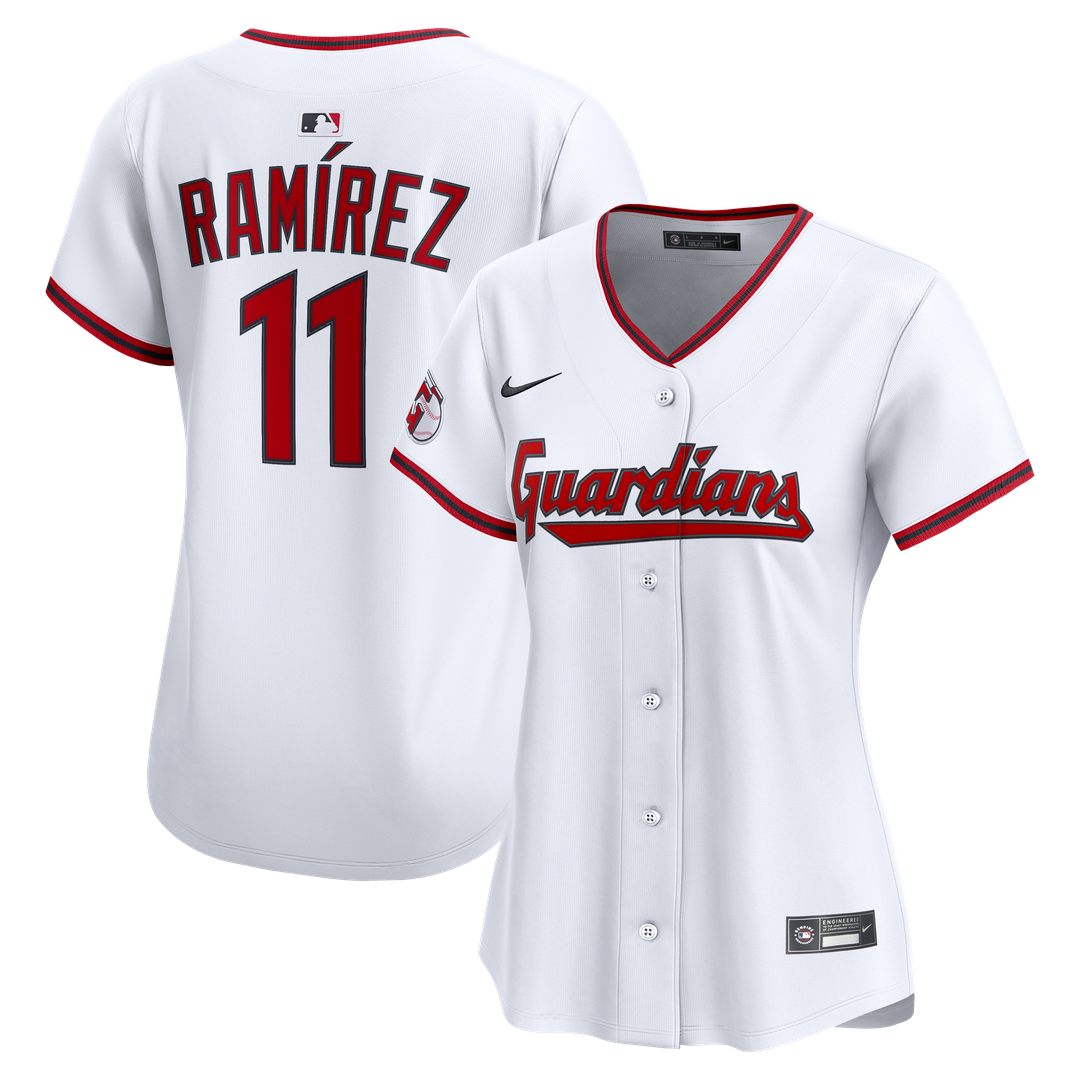 José Ramírez Cleveland Guardians Nike Women's Home Limited Player Jersey - White