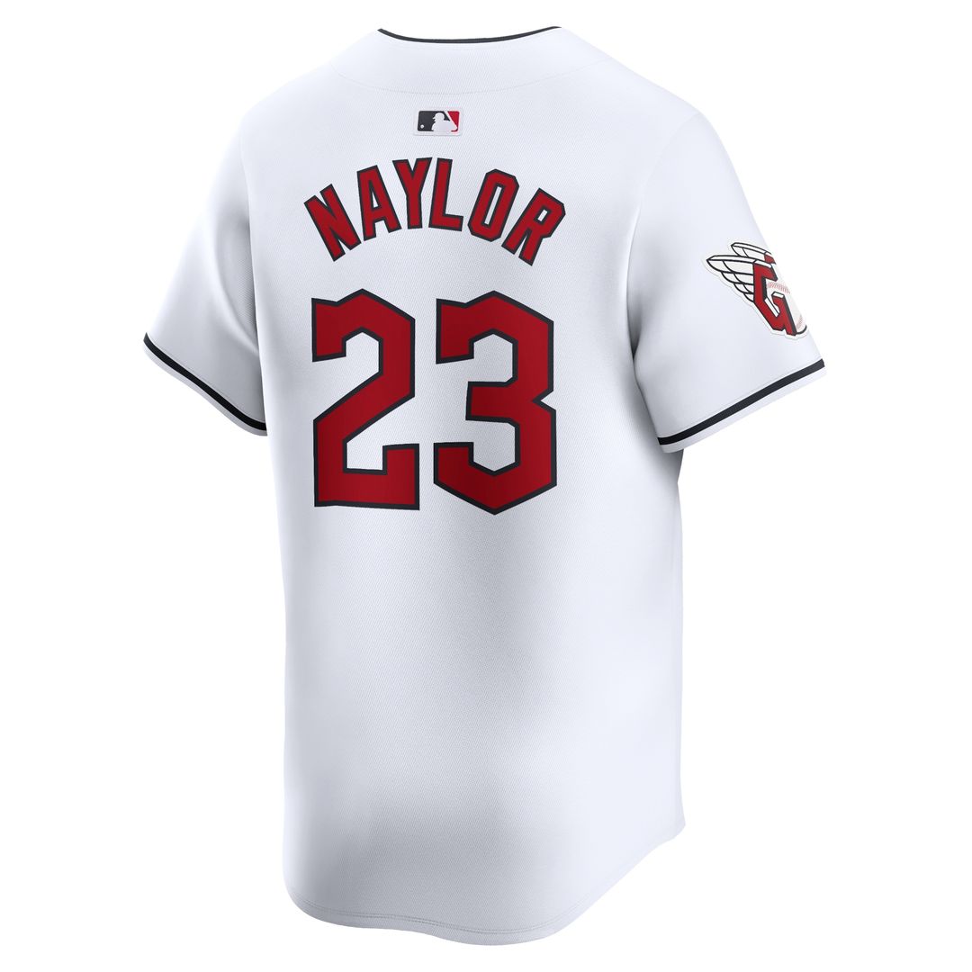 Bo Naylor Cleveland Guardians Nike Home Limited Player Jersey - White