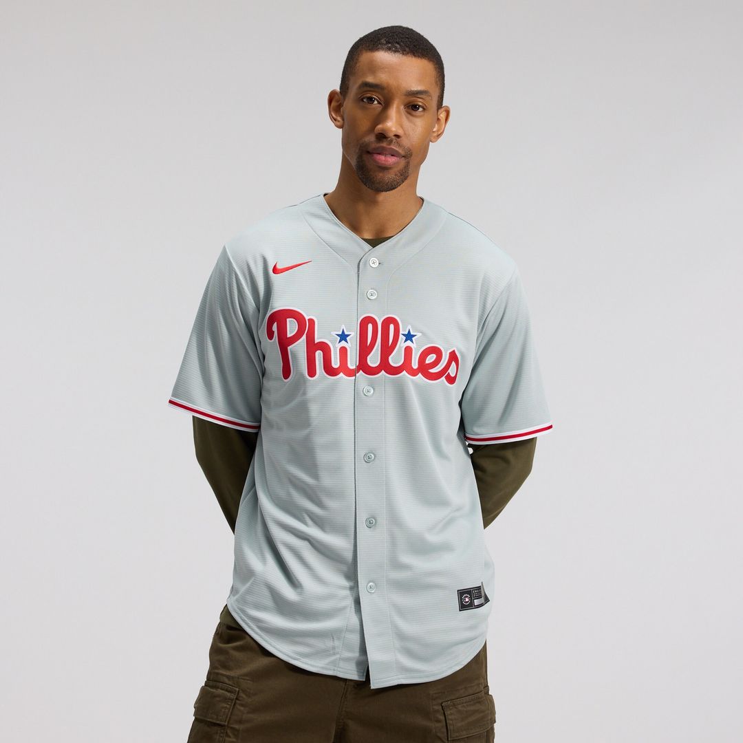 Bryce Harper Philadelphia Phillies Nike Road Replica Jersey - Gray