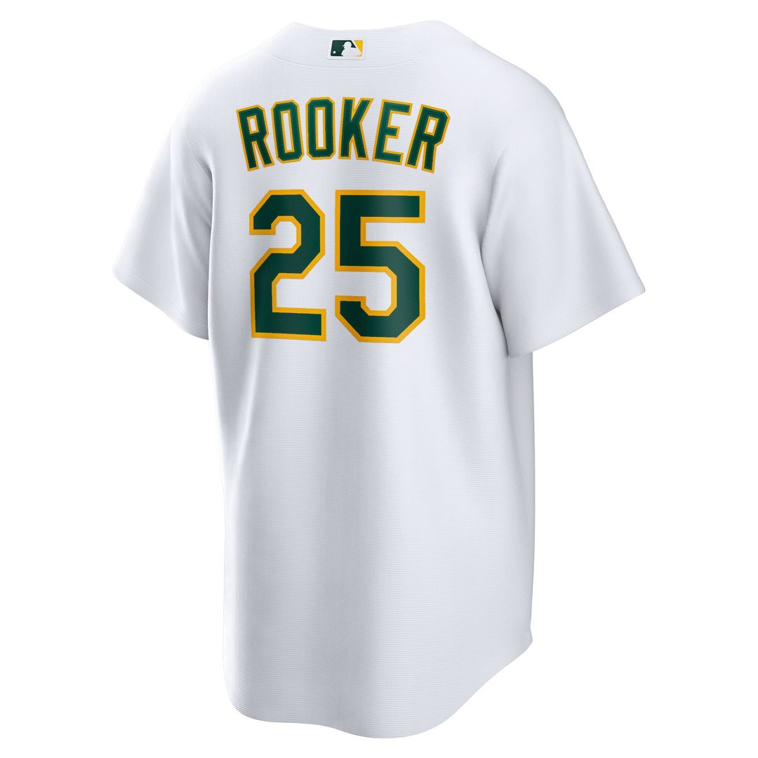 Brent Rooker Athletics Nike Home Replica Jersey - White