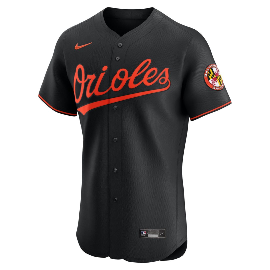 Baltimore Orioles Nike Home Elite Jersey - White