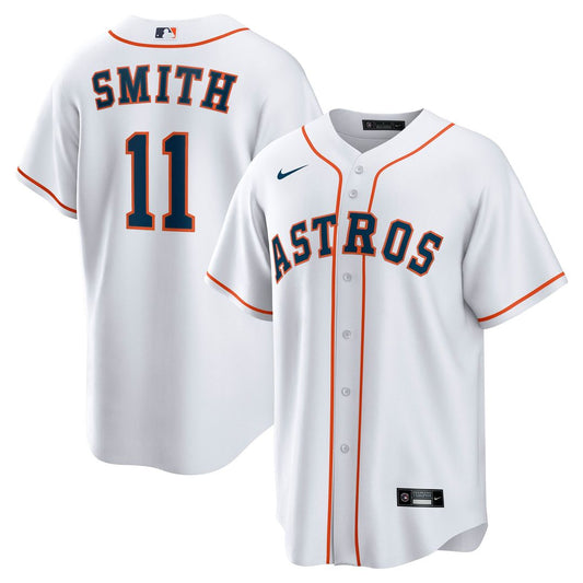 Cam Smith Houston Astros Nike Home Replica Jersey - White
