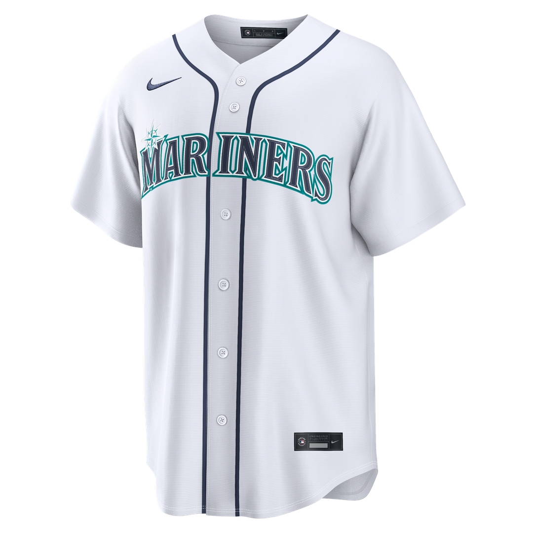 Cal Raleigh Seattle Mariners Nike Home Replica Jersey - White