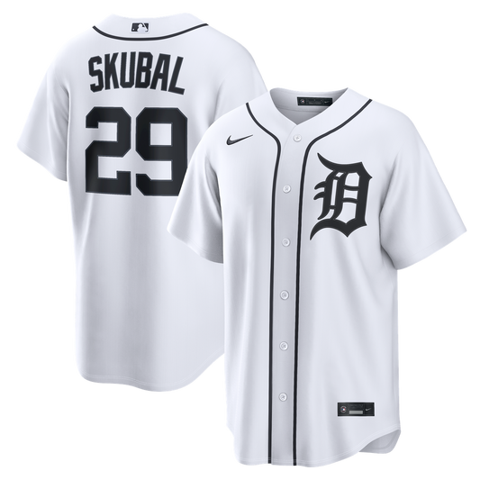 Tarik Skubal Detroit Tigers Nike Home Replica Jersey - White