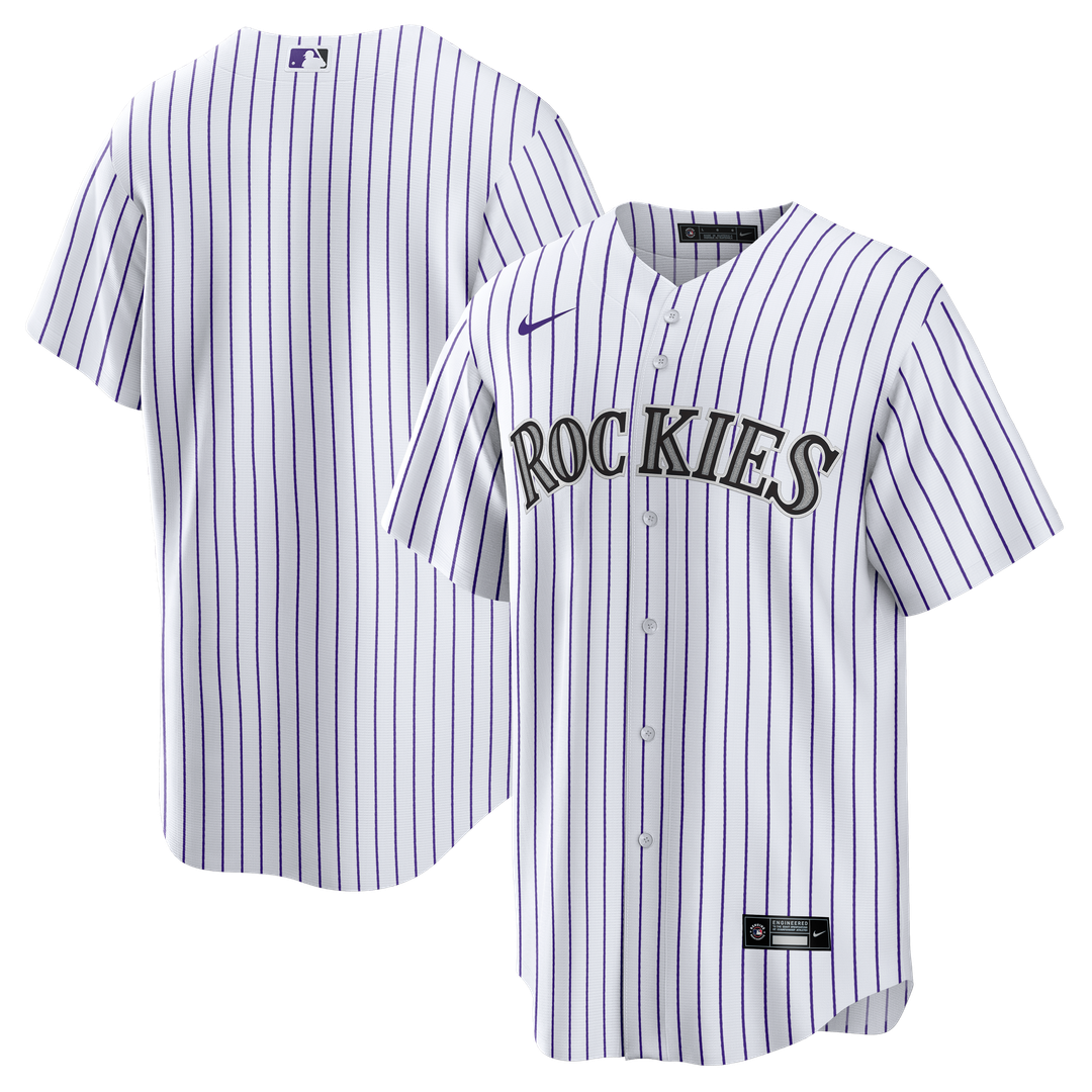 Colorado Rockies Nike Home Big & Tall Replica Jersey - White